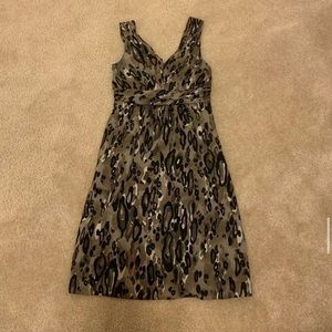Super stylish animal print dress!